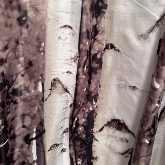 ModCloth alpine shower curtain in winter birch - Picture 2 of 5